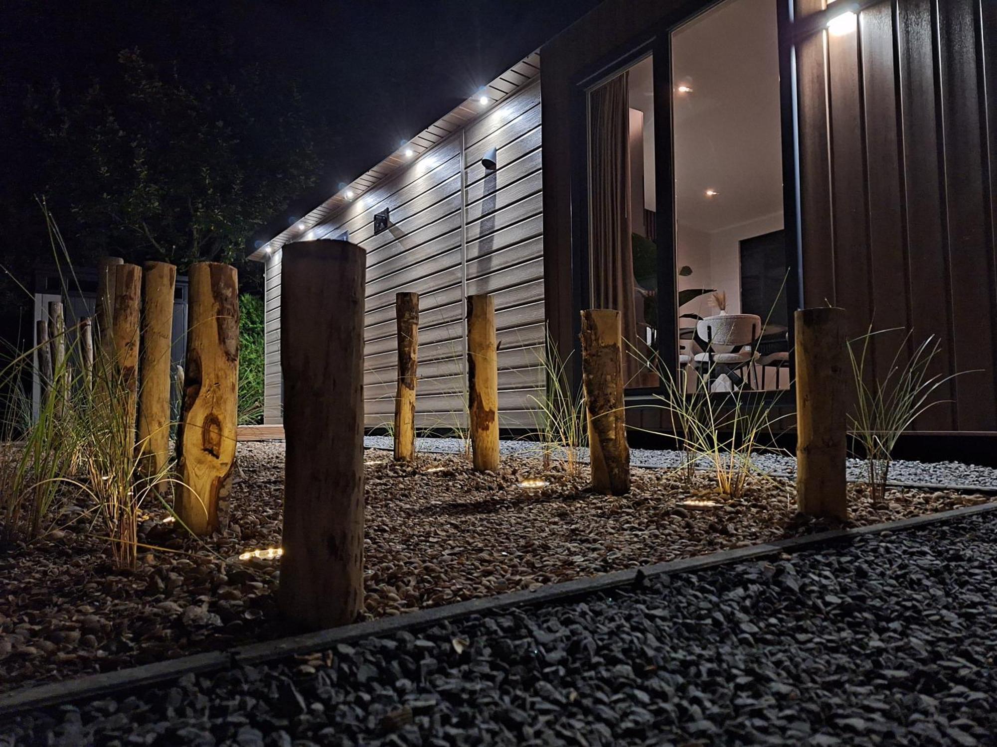 'Relax Lodge Sea' - Wellness Lodge In Zeeland - Private Sauna - Airco - Garden - Outdoor Swimming Pool - Free Wifi, Towels & Bed Linen Heinkenszand Екстер'єр фото